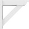 Ekena Millwork Traditional Architectural Grade PVC Outlooker with Traditional Ends, 7"W X 24"D X 24"H OUTP07X24X24TRA01 - alternate 3
